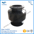 Stainless steel high pressure hydraulic water swivel joint